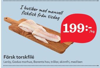 Hemköp Färsk torskfilé erbjuda