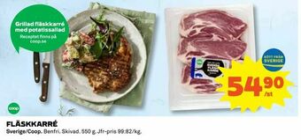 Coop Fläskkarré erbjuda