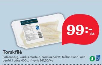 Hemköp Torskfilé erbjuda