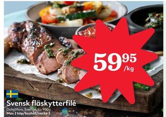 Hemköp Svensk fläskytterfilé erbjuda