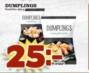 Matdax Dumplings erbjuda