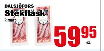 Matdax Stekfläsk erbjuda