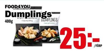 Matdax Dumplings erbjuda