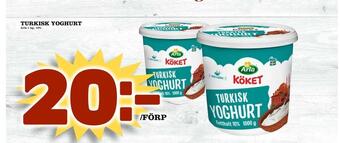 Matvärlden Tensta Turkisk yoghurt erbjuda