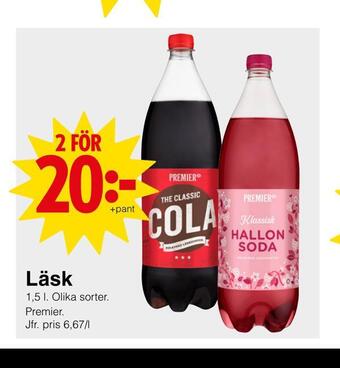 Matöppet Läsk erbjuda