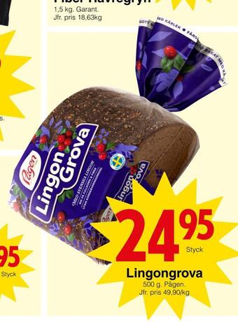 Matöppet Lingongrova erbjuda