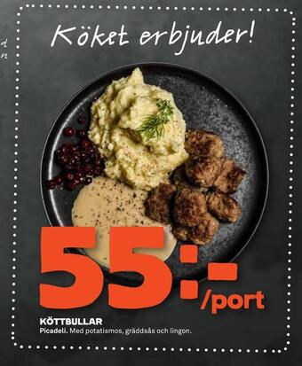 Stora Coop Köttbullar erbjuda