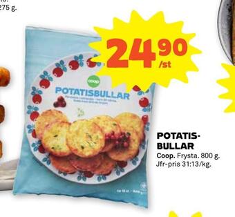Stora Coop Potatisbullar erbjuda