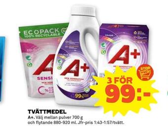 Stora Coop Tvättmedel erbjuda