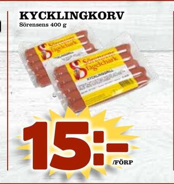 Rinkeby Matcenter Kycklingkorv erbjuda