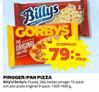 Coop Konsum Piroger/pan pizza erbjuda