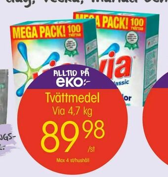 EKO Tvättmedel erbjuda