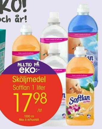 EKO Sköljmedel erbjuda