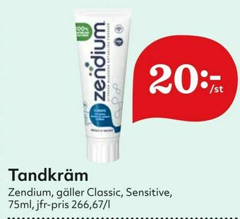 Hemköp Tandkräm erbjuda
