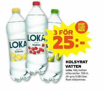 Stora Coop Kolsyrat vatten erbjuda