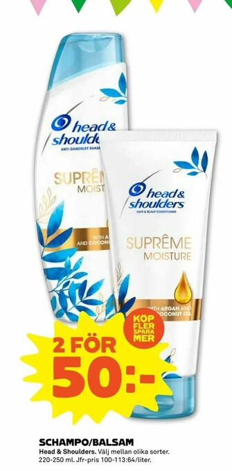 Stora Coop Schampo/balsam erbjuda