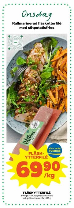 Coop Forum FLÄSKYTTERFILÉ erbjuda