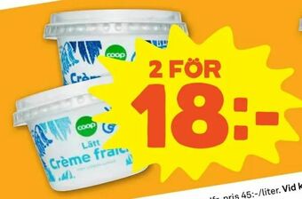 Coop Forum Crème fraiche erbjuda