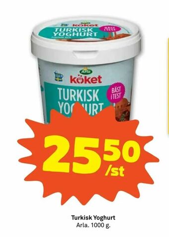 Coop Forum Turkisk Yoghurt erbjuda
