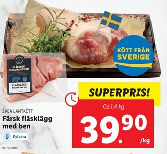 Lidl Färsk Fläsklägg Med Ben erbjuda