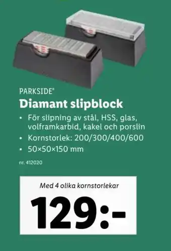 Diamant Slipblock