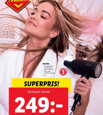 Lidl Hårfön erbjuda