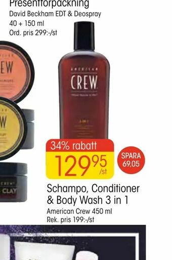 EKO Schampo, Conditioner & Body Wash 3 in 1 erbjuda