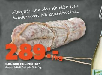 Stora Coop Salami felino igp erbjuda
