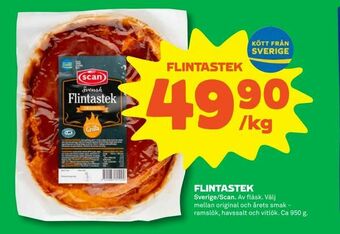Stora Coop Flintastek erbjuda