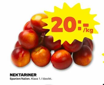 Stora Coop Nektariner erbjuda