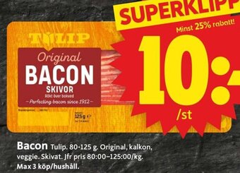ICA Supermarket Bacon erbjuda