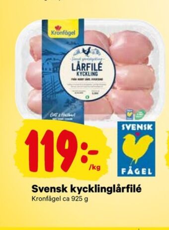 City Gross Kronfågel kycklinglårfile erbjuda