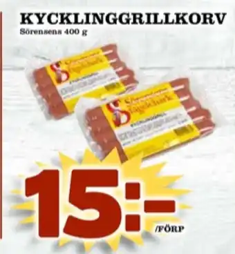 Sörensens kycklingkorv