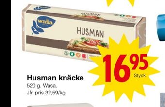 Matöppet Husman knäckebröd erbjuda