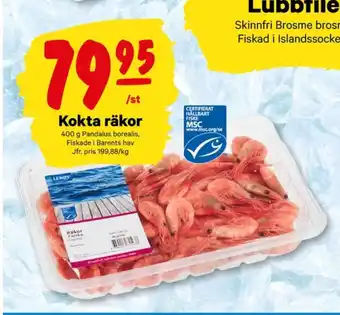 City Gross Leröy räkor med skal erbjuda