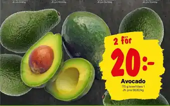 City Gross Leröy avocado erbjuda