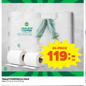 Coop Coop toalettpapper erbjuda