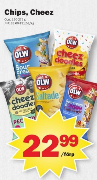 Pekås Olw chips erbjuda