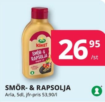 Tempo Arla köket smör & rapsolja erbjuda