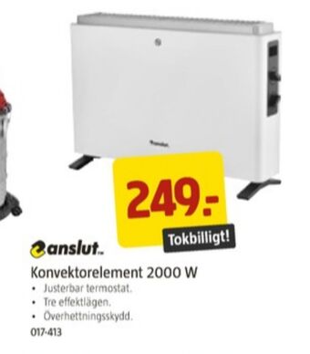 Jula Anslut konvektorelement erbjuda