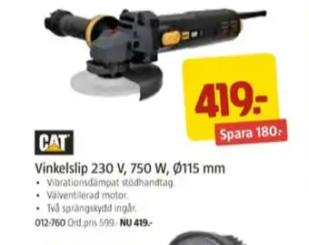 Jula Cat vinkelslip erbjuda
