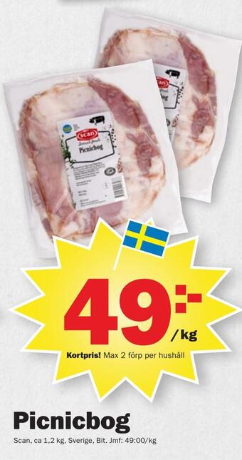 Pekås Picnicbog erbjuda