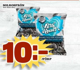 Prisma Mat Solrosfrön erbjuda