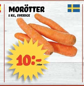 Nelins Morötter erbjuda