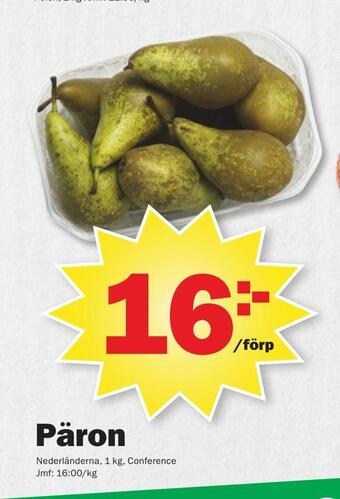 Pekås Päron erbjuda