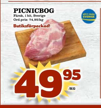 Supergrossen Picnicbog erbjuda