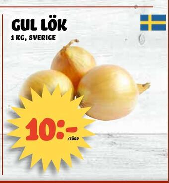 Nelins Gul lök erbjuda