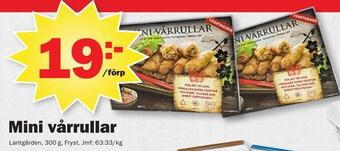 Pekås Mini vårrullar erbjuda