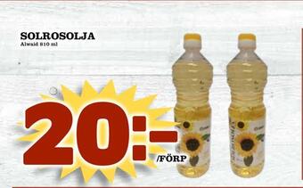 Prisma Mat Solrosolja erbjuda