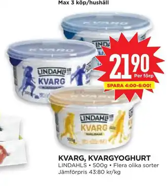Willys Hemma Kvarg, kvargyoghurt erbjuda